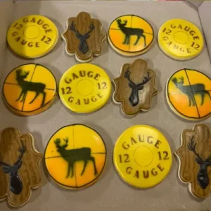 deer hunting themed cookies carbondale il